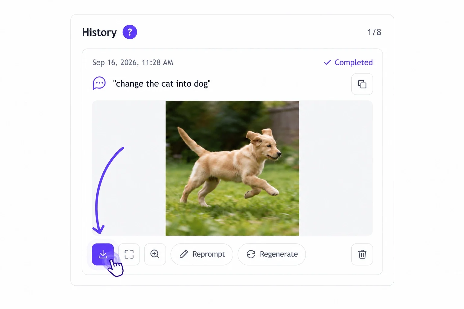 Get Your Finished Image