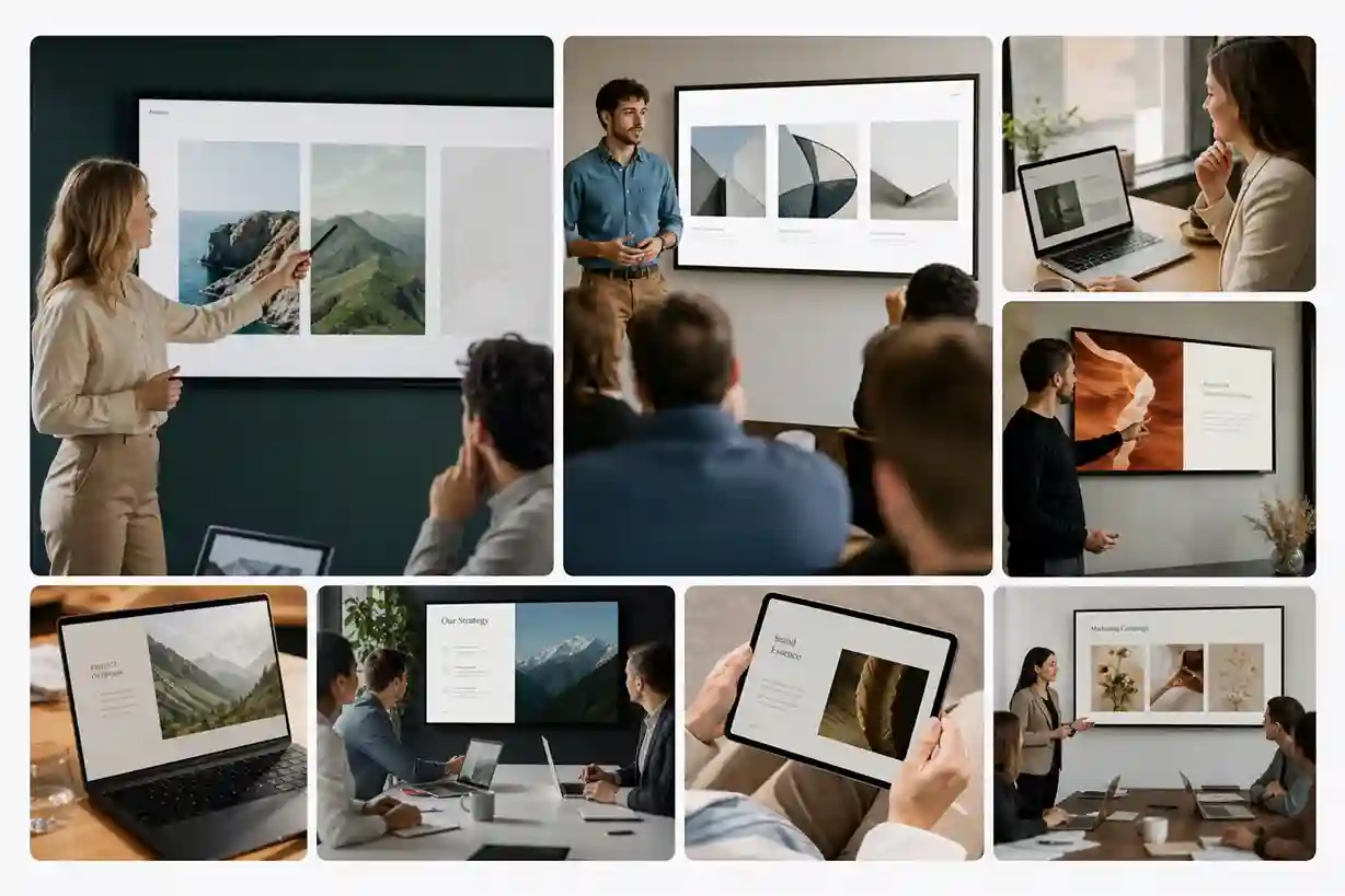 Content Publishers Creating Presentation Slides Faster